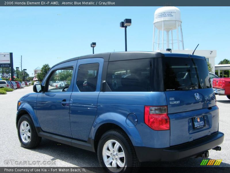 Atomic Blue Metallic / Gray/Blue 2006 Honda Element EX-P AWD