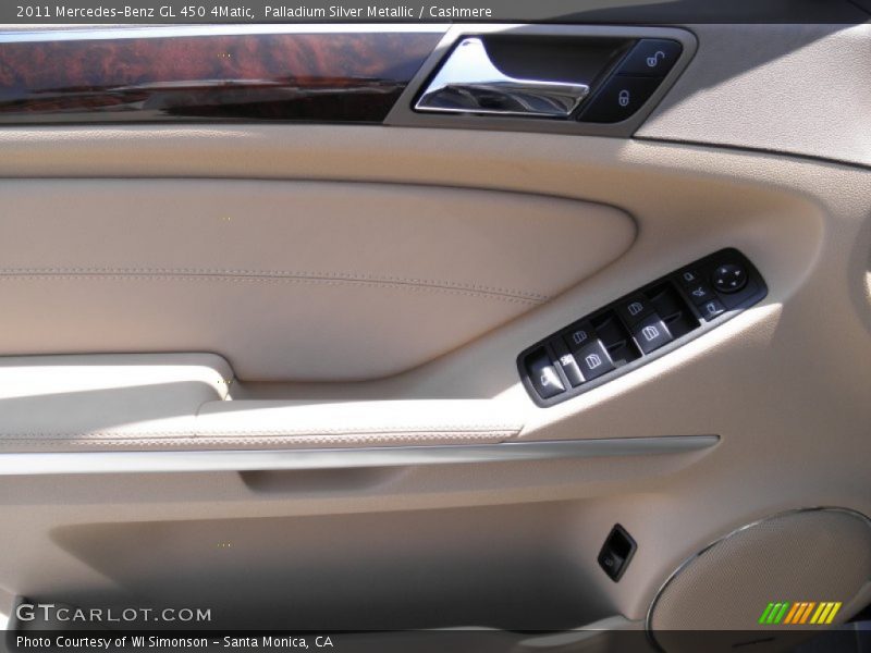 Palladium Silver Metallic / Cashmere 2011 Mercedes-Benz GL 450 4Matic