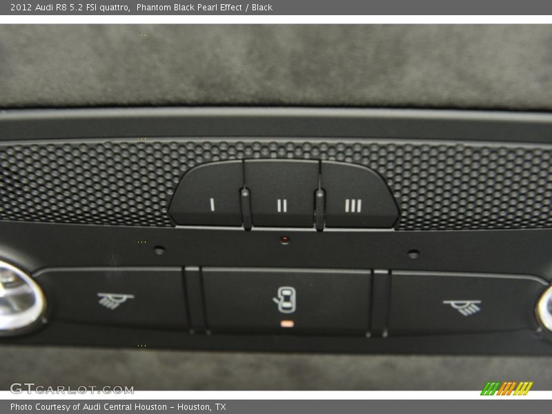 Controls of 2012 R8 5.2 FSI quattro