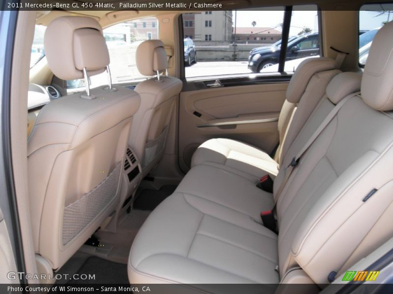 Palladium Silver Metallic / Cashmere 2011 Mercedes-Benz GL 450 4Matic