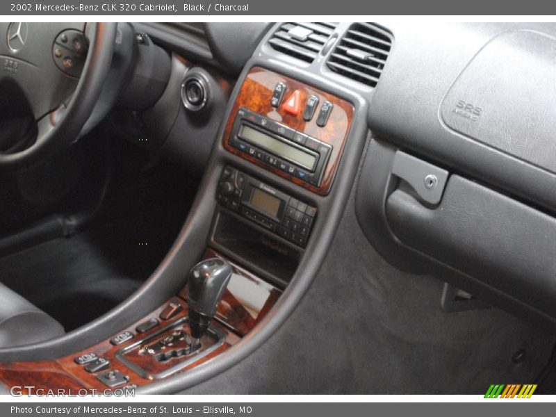 Black / Charcoal 2002 Mercedes-Benz CLK 320 Cabriolet