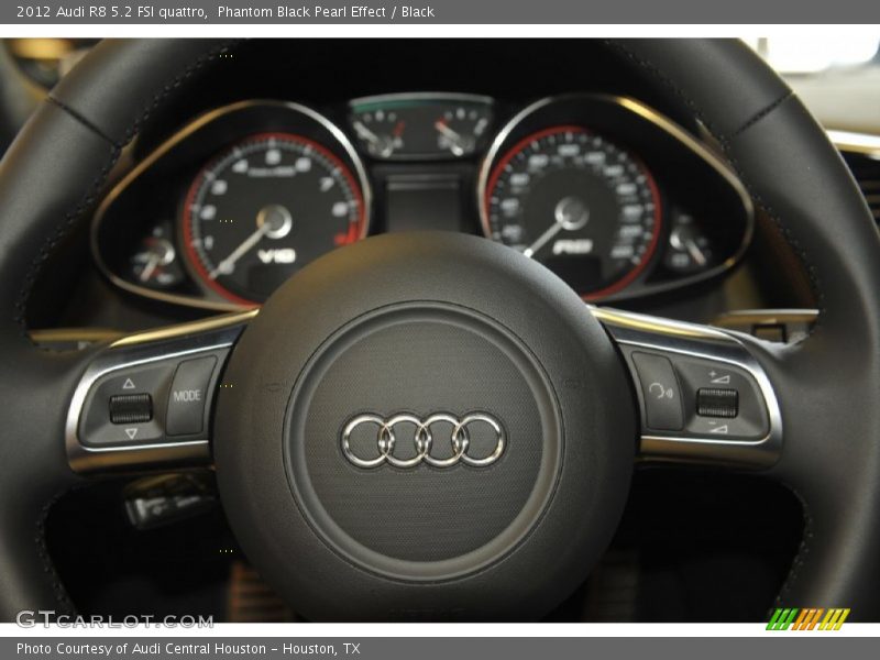 Controls of 2012 R8 5.2 FSI quattro