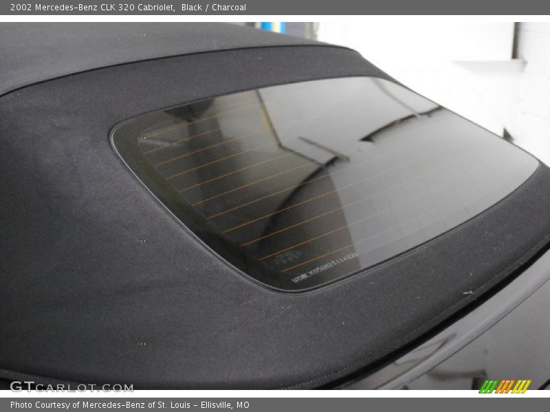 Black / Charcoal 2002 Mercedes-Benz CLK 320 Cabriolet