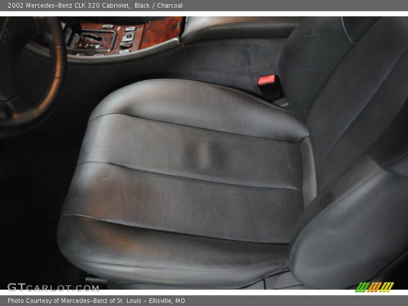 Black / Charcoal 2002 Mercedes-Benz CLK 320 Cabriolet