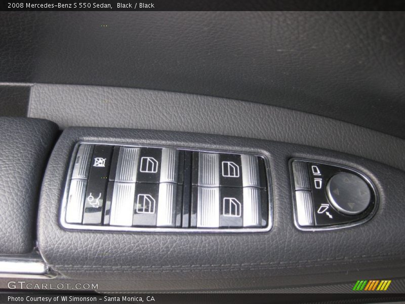 Black / Black 2008 Mercedes-Benz S 550 Sedan