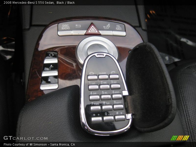Black / Black 2008 Mercedes-Benz S 550 Sedan