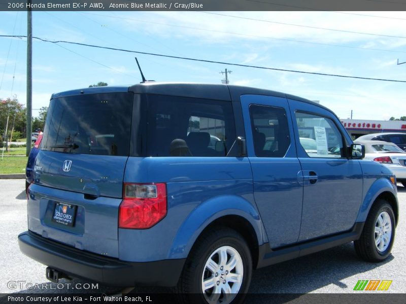Atomic Blue Metallic / Gray/Blue 2006 Honda Element EX-P AWD