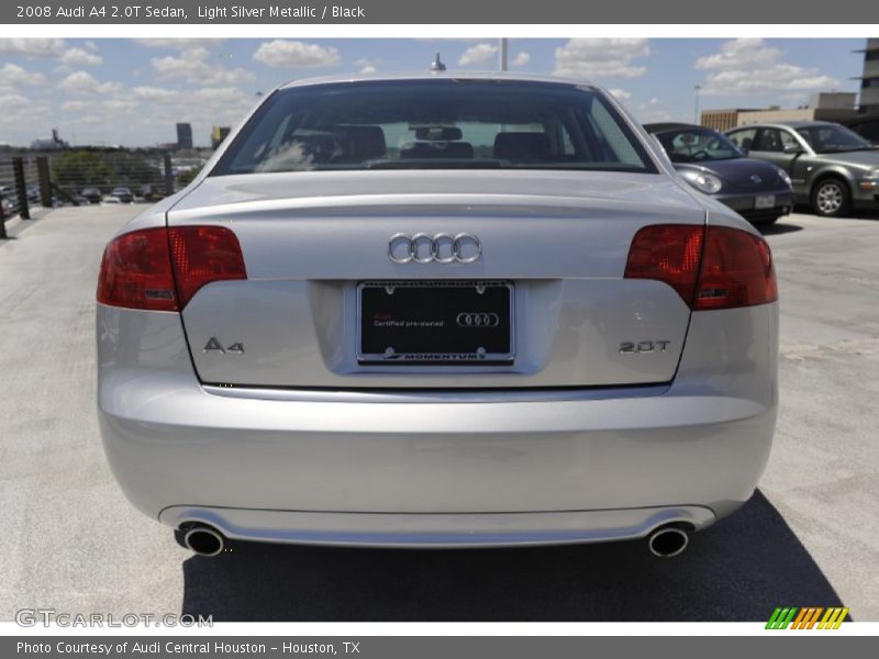 Light Silver Metallic / Black 2008 Audi A4 2.0T Sedan