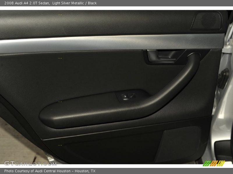 Light Silver Metallic / Black 2008 Audi A4 2.0T Sedan