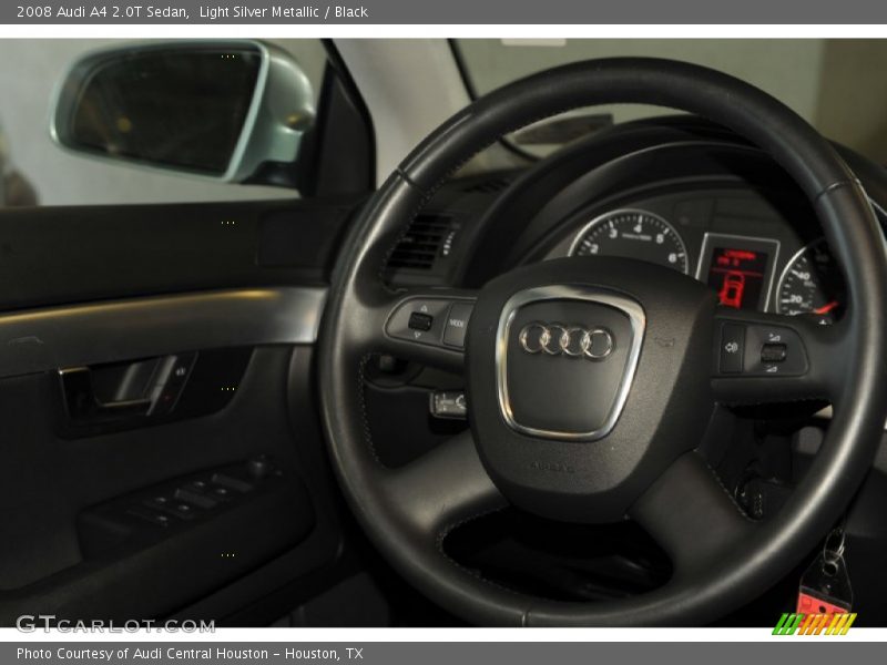 Light Silver Metallic / Black 2008 Audi A4 2.0T Sedan