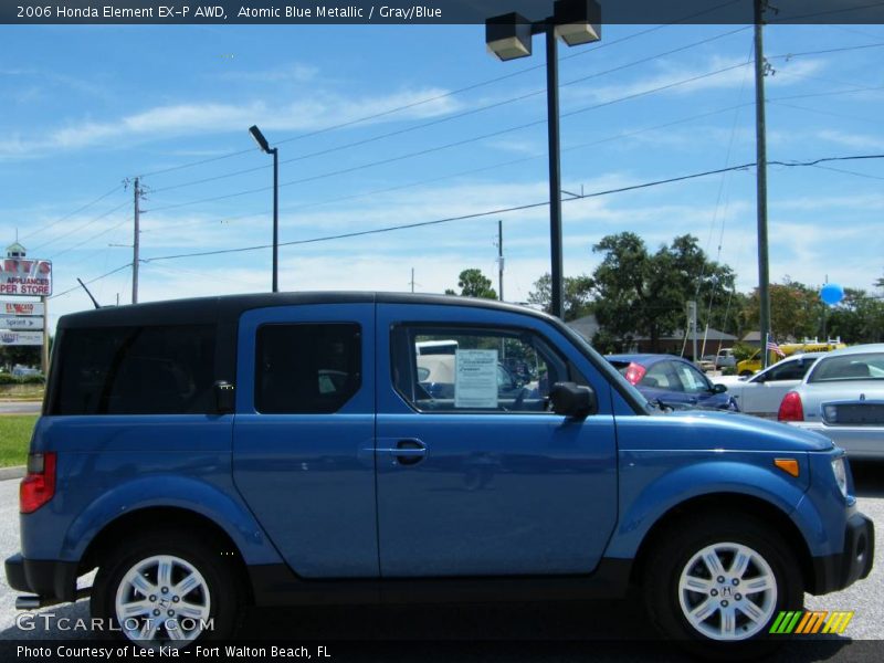 Atomic Blue Metallic / Gray/Blue 2006 Honda Element EX-P AWD