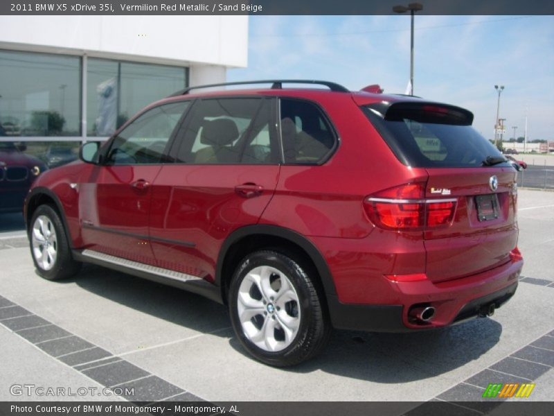 2011 X5 xDrive 35i Vermilion Red Metallic