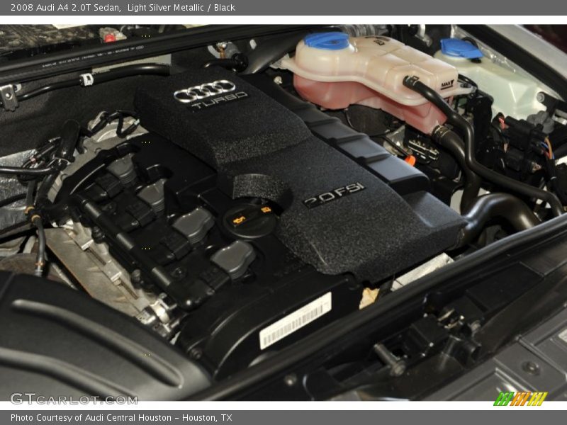 Light Silver Metallic / Black 2008 Audi A4 2.0T Sedan