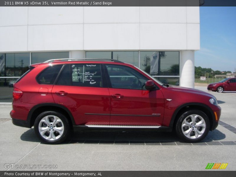  2011 X5 xDrive 35i Vermilion Red Metallic