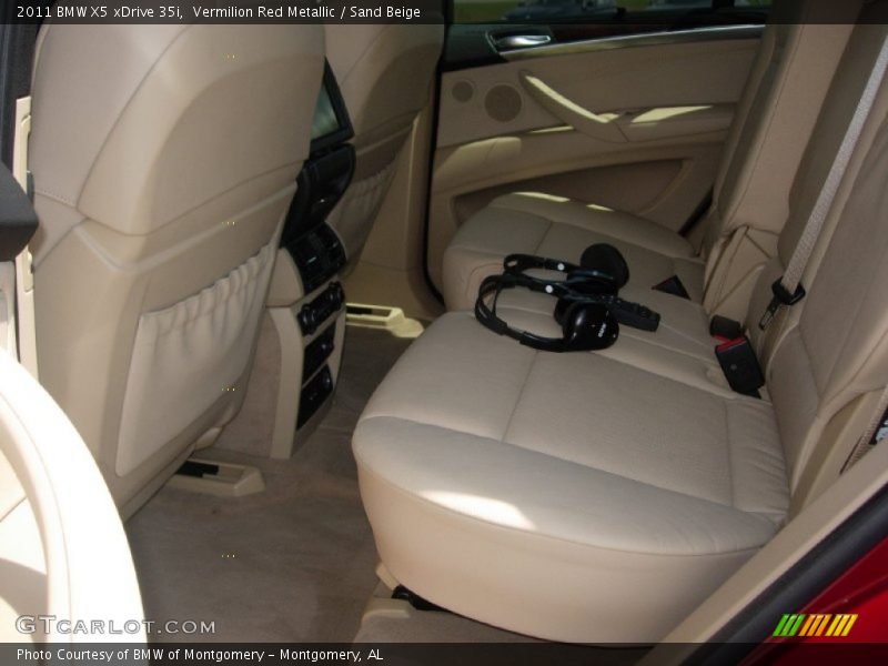  2011 X5 xDrive 35i Sand Beige Interior
