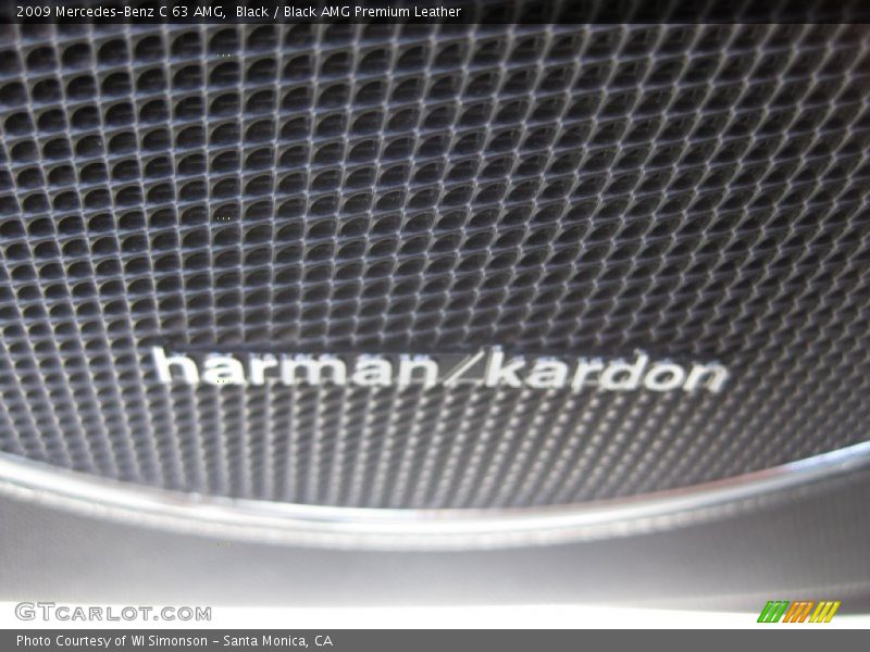 Black / Black AMG Premium Leather 2009 Mercedes-Benz C 63 AMG