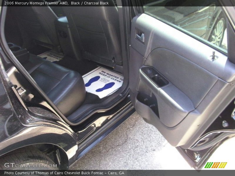 Black / Charcoal Black 2006 Mercury Montego Premier AWD