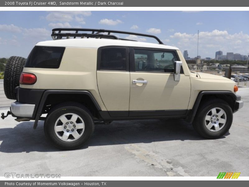 Sandstorm Metallic / Dark Charcoal 2008 Toyota FJ Cruiser 4WD