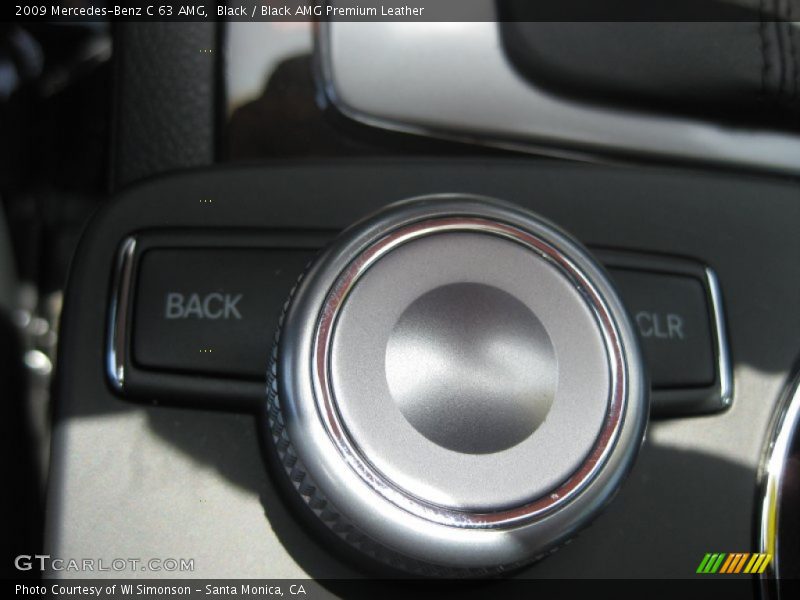 Black / Black AMG Premium Leather 2009 Mercedes-Benz C 63 AMG