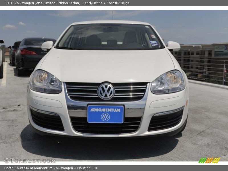 Candy White / Cornsilk Beige 2010 Volkswagen Jetta Limited Edition Sedan