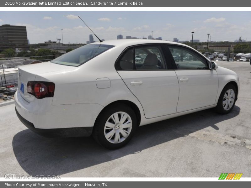 Candy White / Cornsilk Beige 2010 Volkswagen Jetta Limited Edition Sedan