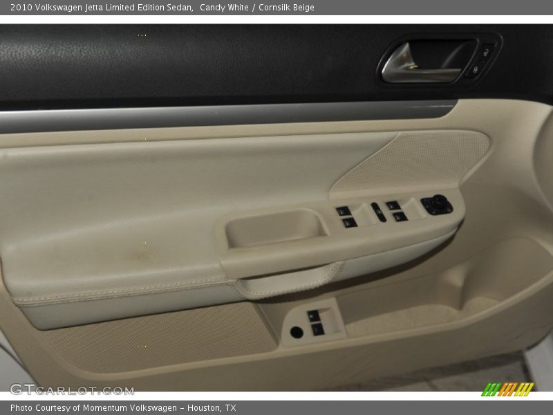Candy White / Cornsilk Beige 2010 Volkswagen Jetta Limited Edition Sedan