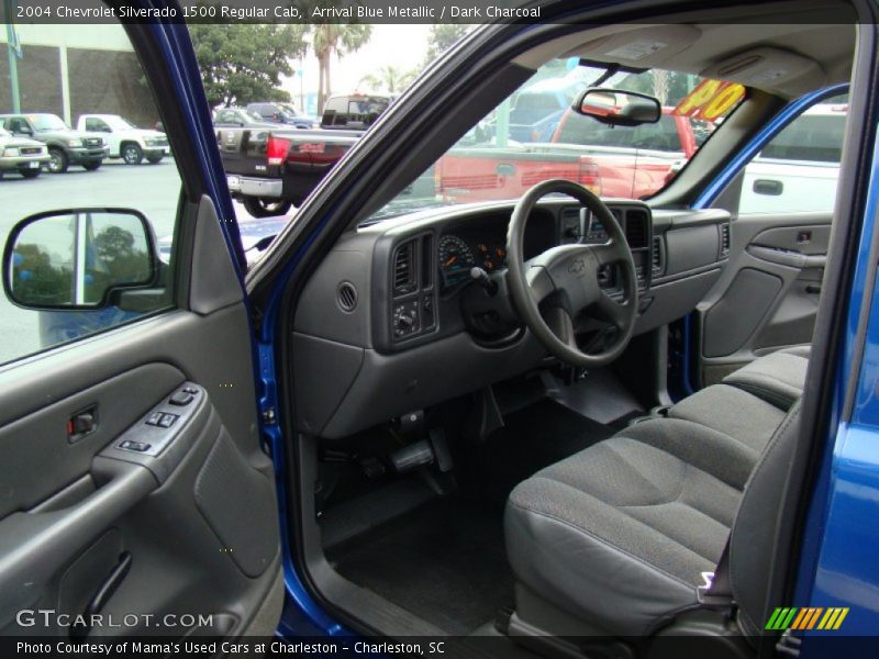 Arrival Blue Metallic / Dark Charcoal 2004 Chevrolet Silverado 1500 Regular Cab