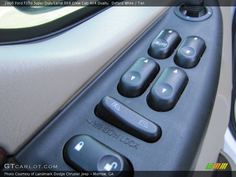 Oxford White / Tan 2006 Ford F350 Super Duty Lariat FX4 Crew Cab 4x4 Dually