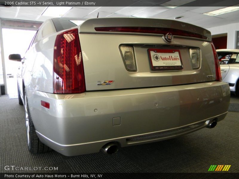 Light Platinum / Ebony 2006 Cadillac STS -V Series