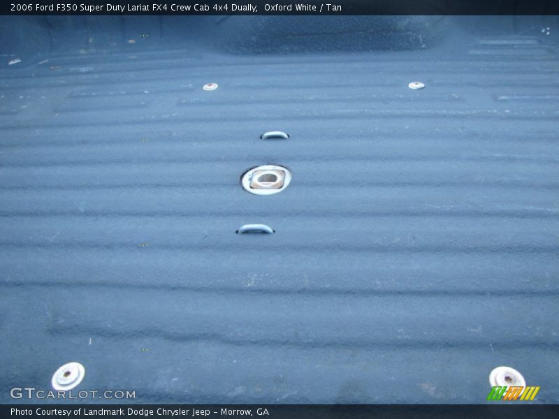 Oxford White / Tan 2006 Ford F350 Super Duty Lariat FX4 Crew Cab 4x4 Dually