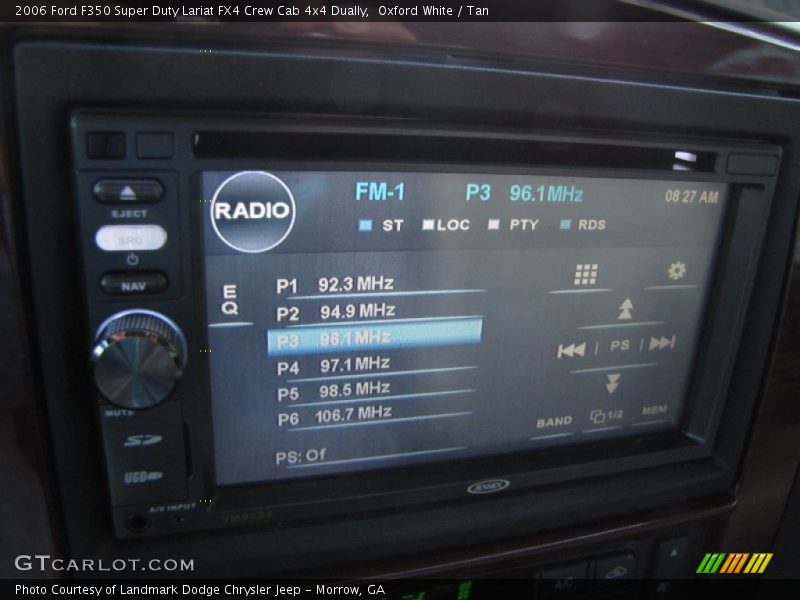 Oxford White / Tan 2006 Ford F350 Super Duty Lariat FX4 Crew Cab 4x4 Dually