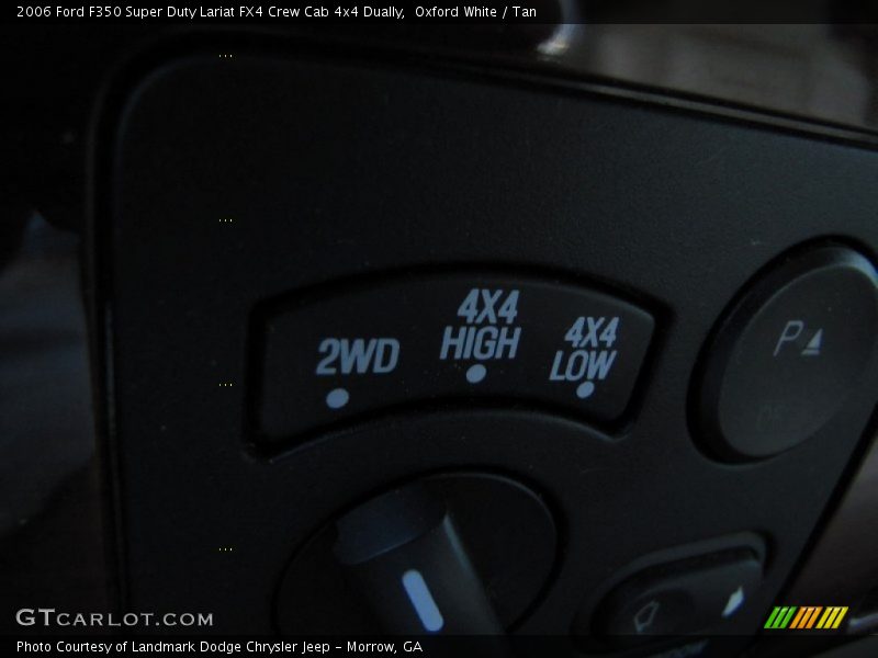 Oxford White / Tan 2006 Ford F350 Super Duty Lariat FX4 Crew Cab 4x4 Dually