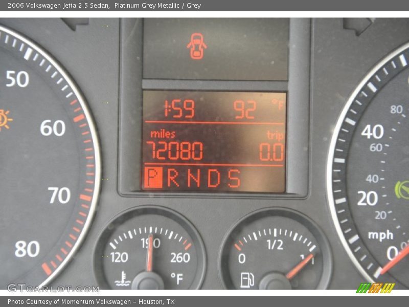 Platinum Grey Metallic / Grey 2006 Volkswagen Jetta 2.5 Sedan
