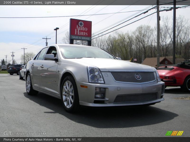 Light Platinum / Ebony 2006 Cadillac STS -V Series