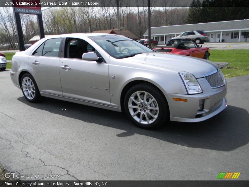 Light Platinum / Ebony 2006 Cadillac STS -V Series