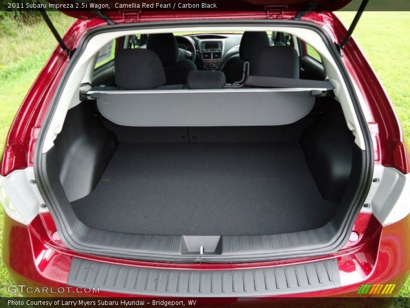Camellia Red Pearl / Carbon Black 2011 Subaru Impreza 2.5i Wagon