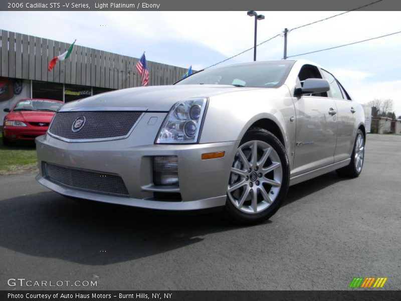 Light Platinum / Ebony 2006 Cadillac STS -V Series