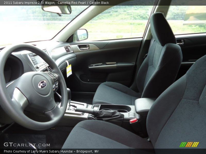 Camellia Red Pearl / Carbon Black 2011 Subaru Impreza 2.5i Wagon