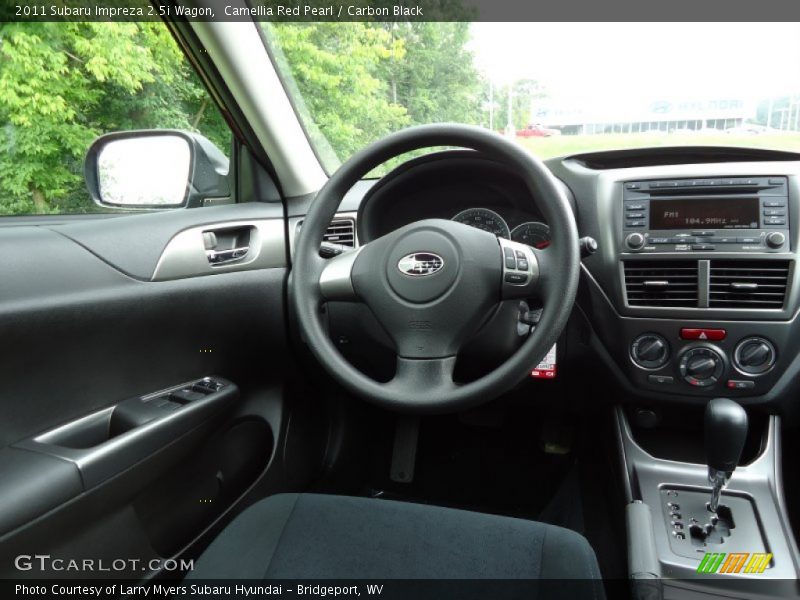 Camellia Red Pearl / Carbon Black 2011 Subaru Impreza 2.5i Wagon