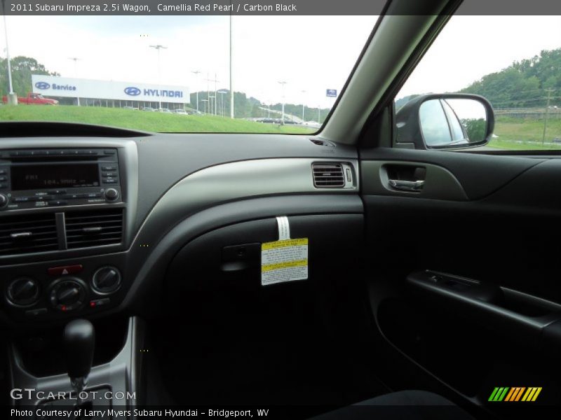 Camellia Red Pearl / Carbon Black 2011 Subaru Impreza 2.5i Wagon