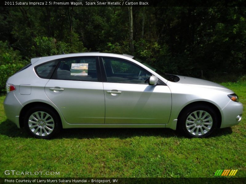 Spark Silver Metallic / Carbon Black 2011 Subaru Impreza 2.5i Premium Wagon