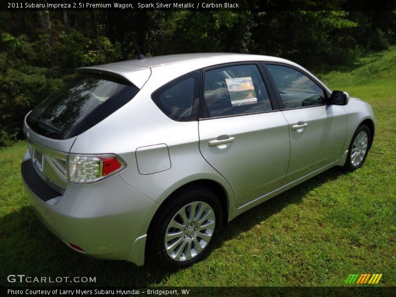 Spark Silver Metallic / Carbon Black 2011 Subaru Impreza 2.5i Premium Wagon