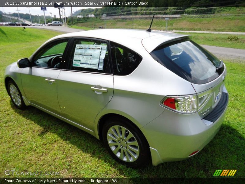 Spark Silver Metallic / Carbon Black 2011 Subaru Impreza 2.5i Premium Wagon