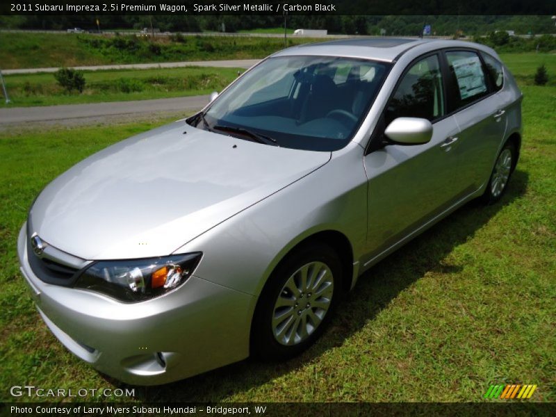 Spark Silver Metallic / Carbon Black 2011 Subaru Impreza 2.5i Premium Wagon