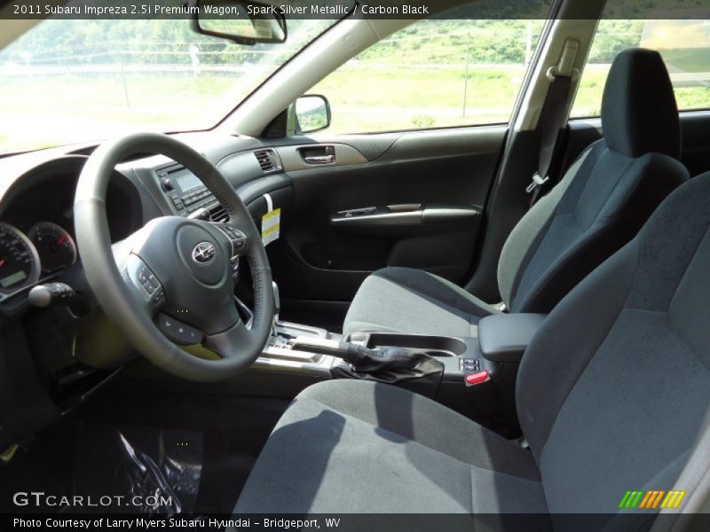 Spark Silver Metallic / Carbon Black 2011 Subaru Impreza 2.5i Premium Wagon