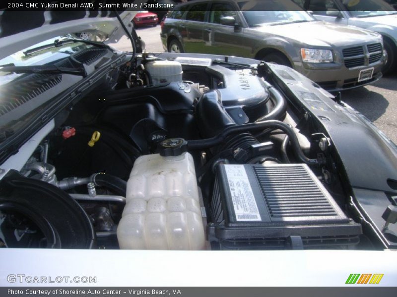 Summit White / Sandstone 2004 GMC Yukon Denali AWD