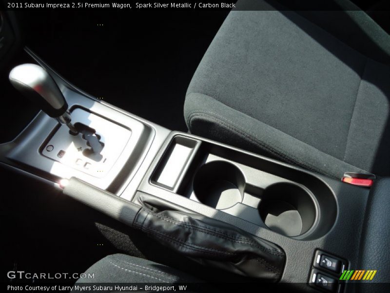 Spark Silver Metallic / Carbon Black 2011 Subaru Impreza 2.5i Premium Wagon