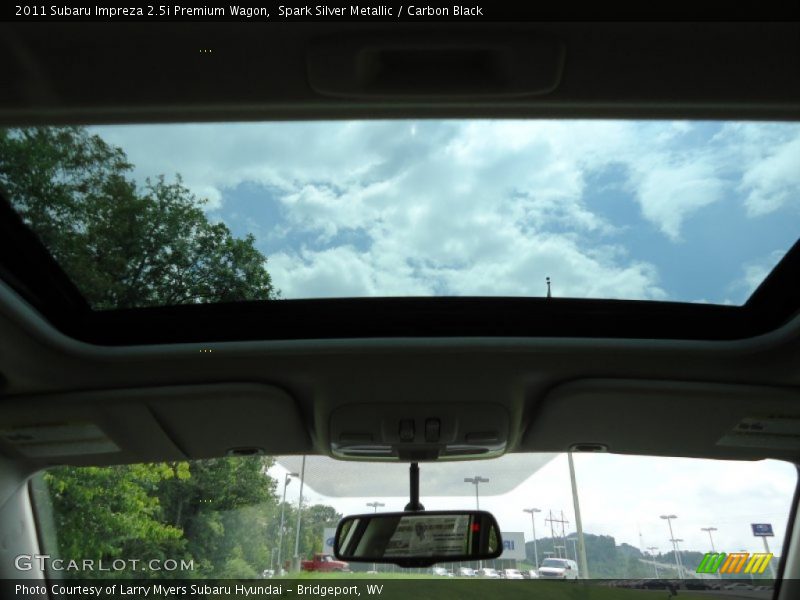 Spark Silver Metallic / Carbon Black 2011 Subaru Impreza 2.5i Premium Wagon