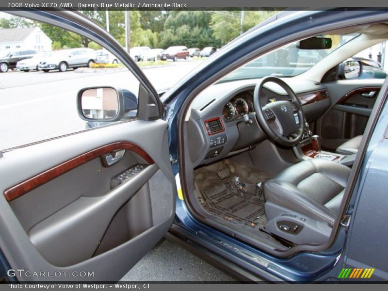 Barents Blue Metallic / Anthracite Black 2008 Volvo XC70 AWD