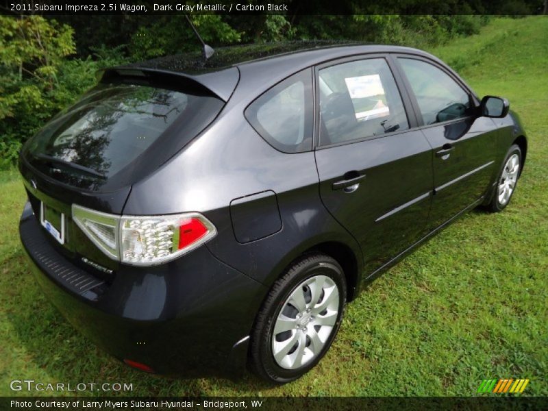 Dark Gray Metallic / Carbon Black 2011 Subaru Impreza 2.5i Wagon